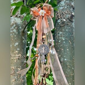 ✨ Handmade Decorative Saint Benedict Key Charm ✨